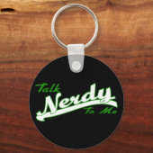 Talk Nerdy Schlüsselanhänger (Vorderseite)