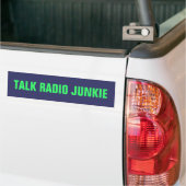 TALK RADIO Autoaufkleber (Auf Lkw)
