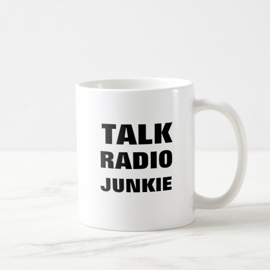 TALK RADIO-Tasse Kaffeetasse (Rechts)