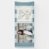 Talk Thirty To Me Martini 30th Birthday Photo Banner (Vertikal)