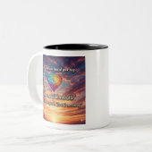 Talk with Me Heart Mug Zweifarbige Tasse (Vorderseite Links)