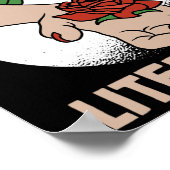 Talk With Your Hands Literally American Sign Langu Poster (Ecke)