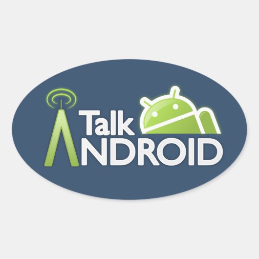 TalkAndroid Stickers (Vorderseite)