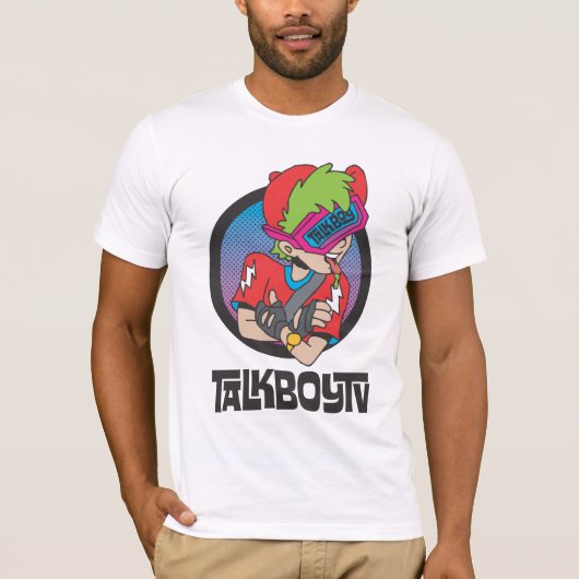 Talkboy glückliche Mahlzeit T-Shirt (Vorderseite)