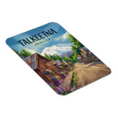 Talkeetna Alaska Magnet (Rechte Seite)
