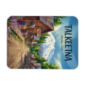 Talkeetna Alaska Magnet (Horizontal)