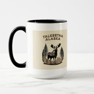 Talkeetna Alaska Moose Tasse