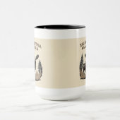 Talkeetna Alaska Moose Tasse (Zentrum)