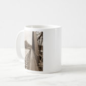 Talkeetna Eisenbahnbrücke Kaffeetasse (Vorderseite Links)
