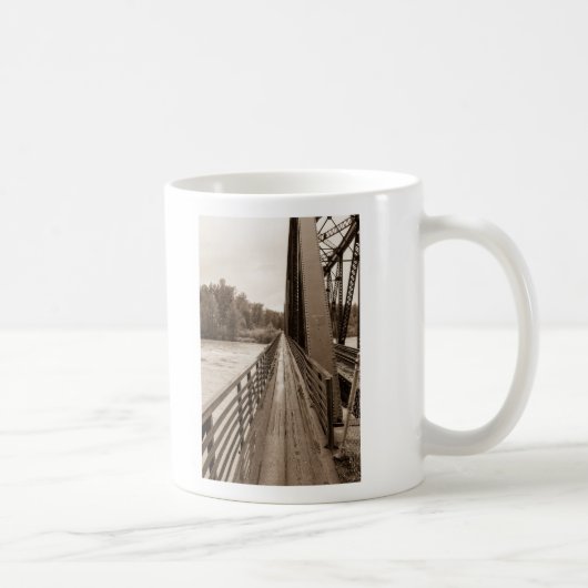 Talkeetna Eisenbahnbrücke Kaffeetasse (Rechts)