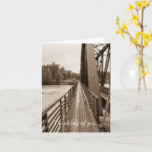 Talkeetna Eisenbahnbrücke Karte (Gelbe Blume)