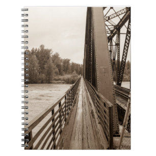 Talkeetna Eisenbahnbrücke Notizblock