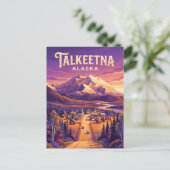 Talkeetna USA Postkarte (Stehend Vorderseite)