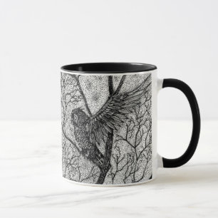 Talkin Abfall-Drache und Eulen-Kaffee-Tasse Tasse