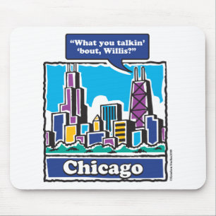 TALKIN-BOUT-WILLIS MOUSEPAD
