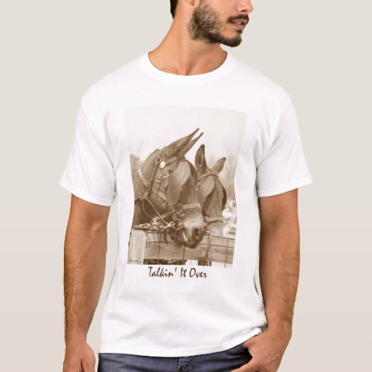Talkin es vorbei T-Shirt (Vorderseite)