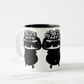 Talkin Monstas Zweifarbige Tasse (Vorderseite Links)