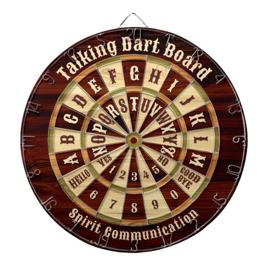 Talking Board Spirit Communication Dartscheibe (vorne)