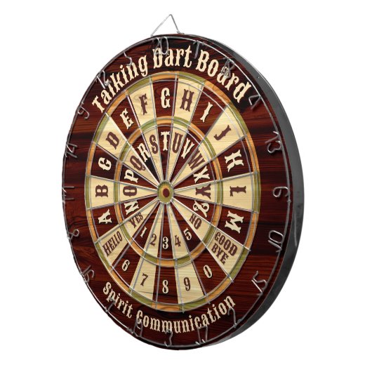 Talking Board Spirit Communication Dartscheibe (Vorderseite rechts)