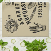 Talking Board Spirit Communication Geschirrtuch (Gefaltet)