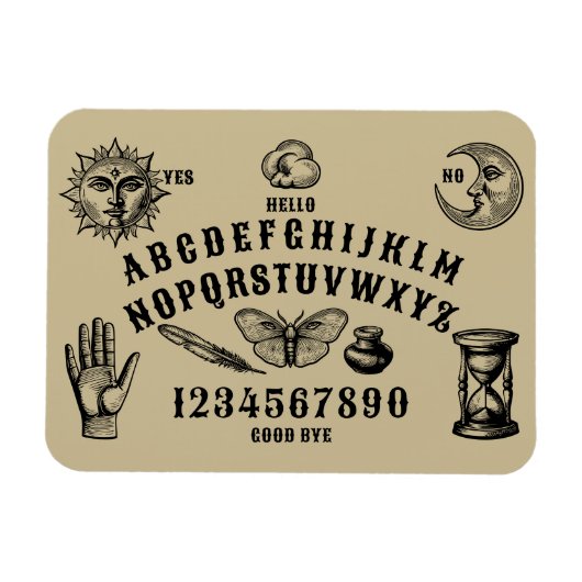Talking Board Spirit Communication Magnet (Horizontal)