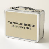 Talking Board Spirit Communication Metall Brotdose (Rückseite)