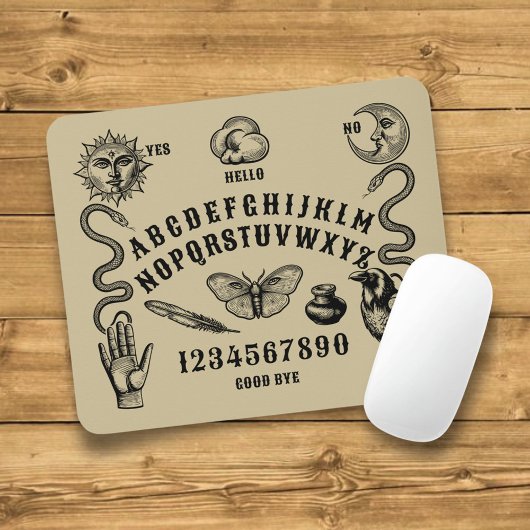 Talking Board Spirit Communication Mousepad