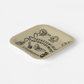 Talking Board Spirit Communication Pappteller (Gewinkelt)