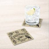 Talking Board Spirit Communication Rechteckiger Pappuntersetzer (Vor Ort)