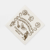 Talking Board Spirit Communication Serviette (Ecke)