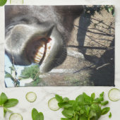 Talking Brown Horse Küchentuch (Gefaltet)