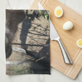 Talking Brown Horse Küchentuch (Viertel Falte)