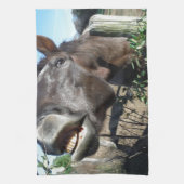 Talking Brown Horse Küchentuch (Vertikal)