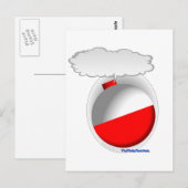 Talking Fishing Bobber (Float) Postkarte (Vorne/Hinten)