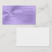 Talking Heads, Line-Art Logo einer Therapie-Sessio Visitenkarte (Vorne/Hinten)