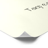 Talking Heads, Line-Art Logo von zwei Köpfen reden Poster (Ecke)