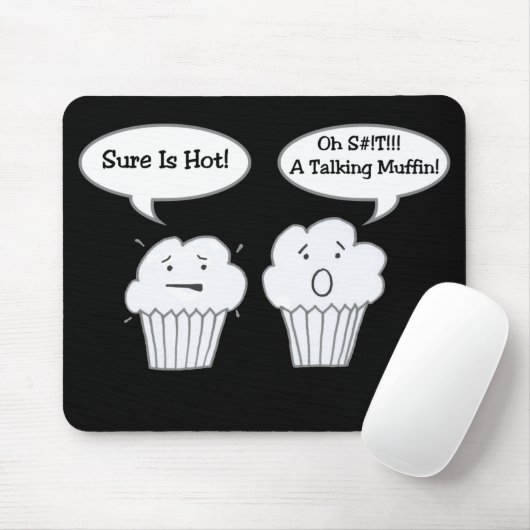 Talking Muffin Joke Mousepad (Mit Mouse)