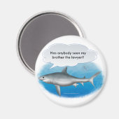 Talking Shark Magnet (Vorderseite/Rückseite)