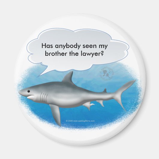 Talking Shark Magnet (Vorne)