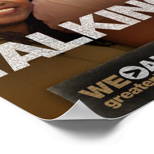 Talking > Silence Generations Poster (Ecke)