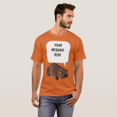Talking Toad Custom Message Toads Graphic T-Shirt (Vorne ganz)