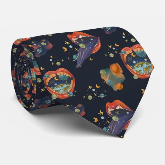 Talking Universe Krawatte (Gerollt)