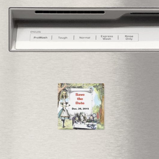 Tall Alice 1 Rett-the-Date Magnet (In Situ (Geschirrspüler))