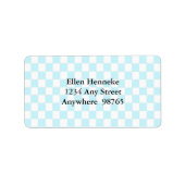 Tall Alice 1 und 2 Adressaufkleber (Vorne)