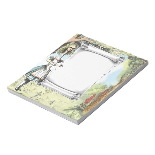 Tall Alice 2 Notizblock (Rotiert)