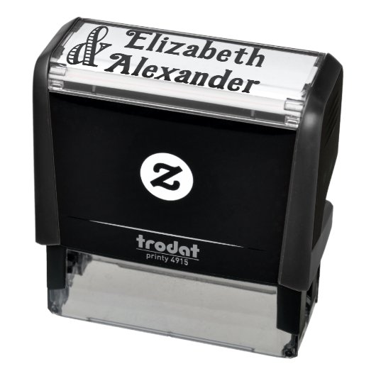 Tall Ampersand #2 Zwei Namen #35 Wedding Couple Permastempel (Produkt)