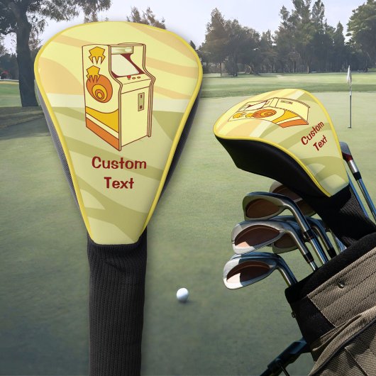 Tall Arcade Games Console Golf Headcover