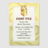 Tall Arcade Games Console Magnetkarte (Vorderseite)