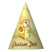 Tall Arcade-Party Partyhütchen (Vorderseite)