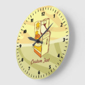 Tall Arcade Spiel Konsole große Uhr (Winkel)